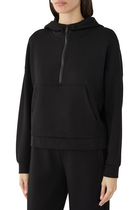 Logo Half-Zip Hoodie