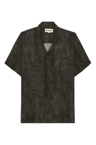 Printed Camp Collar Shirt