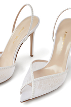 Katy 105 Sling Lace Sandals
