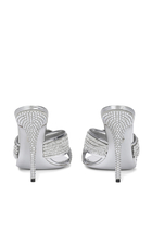 Crystal Mesh Mules 85