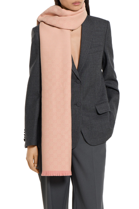  GG Wool Scarf