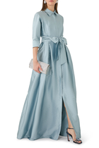 Trench Gown:Silver:10