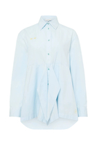 Peplum Drape Shirt 