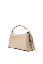  T-Lock Leather Top Handle Bag