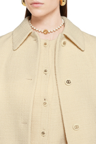 Textured Wool Tweed Dress