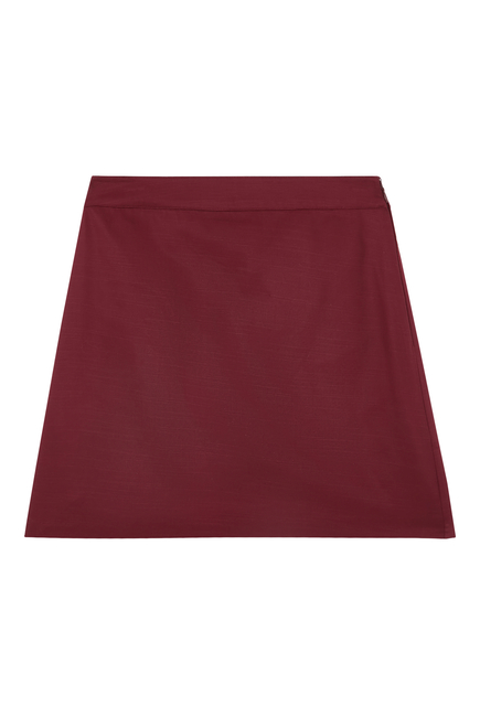 Tailored Mini Skirt