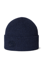Cashmere Hat With Patch