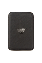 Regenerated Saffiano Magnetic Card Holder