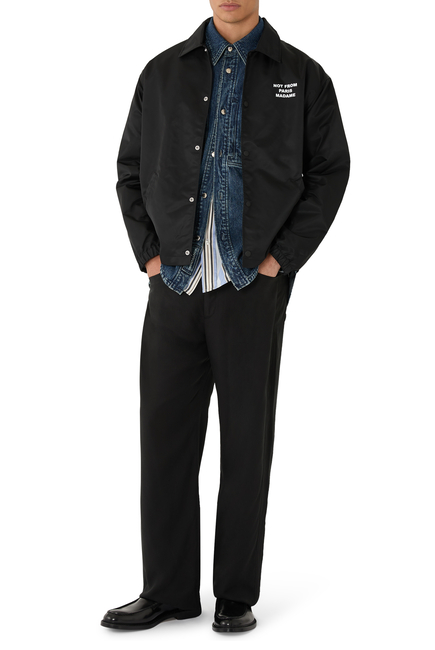 La Veste Slogan Jacket