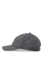 Monogram-Embellished Baseball Cap
