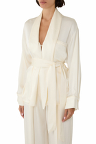 Pyjama Wrap Blouse