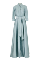 Trench Gown:Silver:10