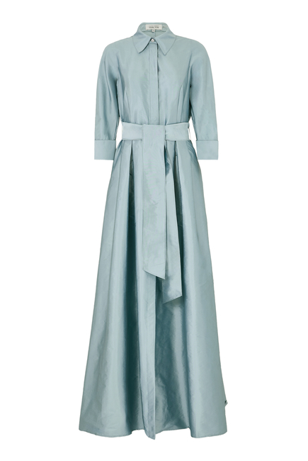 Trench Gown:Silver:10