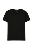 EA Logo Chain Neck T-Shirt