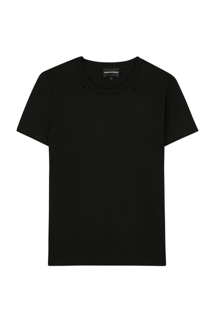 EA Logo Chain Neck T-Shirt