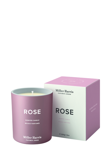 شمعة روز معطرة