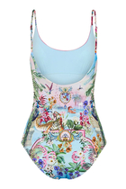 Scoop Neck One-Piece Swimsuit