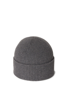 Cashmere Hat With Patch
