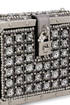 Embroidered Jacquard Dolce Box Bag