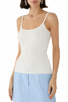 Re-Edition Rib Knit Tank Top