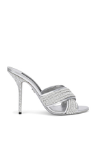 Crystal Mesh Mules 85