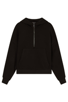 Logo Half-Zip Hoodie