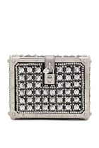 Embroidered Jacquard Dolce Box Bag