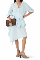 Peplum Drape Shirt 