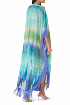 Long Cover-Up with Fringes  