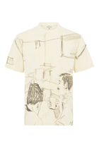 Cafe Scene All-Over Print T-Shirt