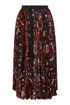 Floral Print Skirt 