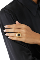خاتم بريزنس، نحاس مطلي بذهب عيار 24