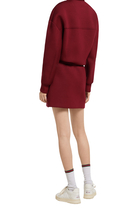 Logo Jersey Mini Skirt