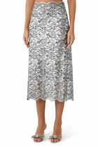 Lace Midi Skirt