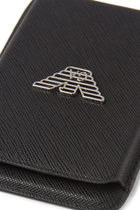 Regenerated Saffiano Magnetic Card Holder