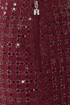Beaded Mini Skirt