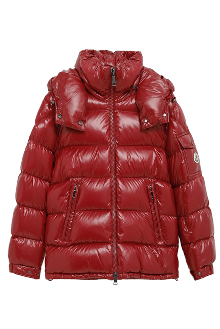 Maire Hooded Short Down Jacket