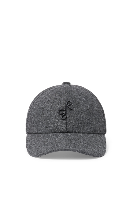 Monogram-Embellished Baseball Cap