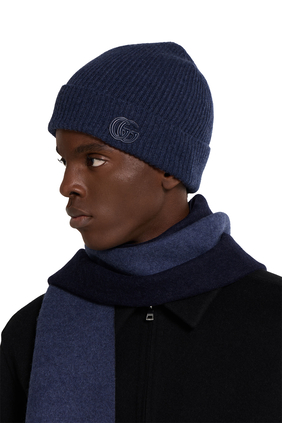 Cashmere Hat With Patch