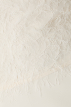 High-Neck Feather Dress