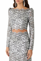 Cropped Top in Lace