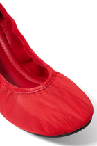 Satin Ballet Flats
