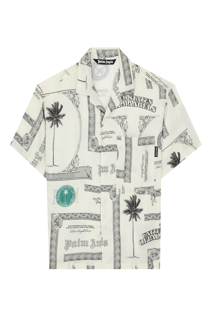 Printed Bowling Shirt