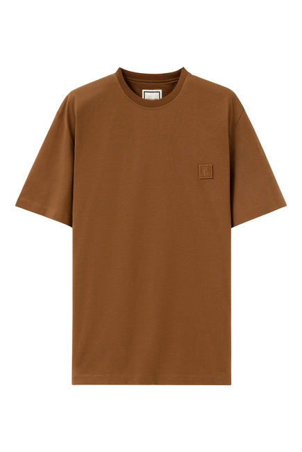 Back Logo Cotton T-Shirt 