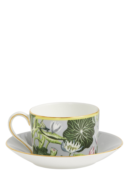 Wonderlust Waterlily Teacup & Saucer