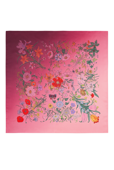 Printed Silk Carré