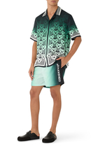 Gradient Jacquard Swim Shorts