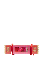 طقم ربطات شعر كراكر بلون قرمزي