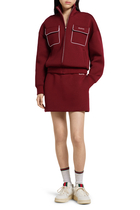 Logo Jersey Mini Skirt