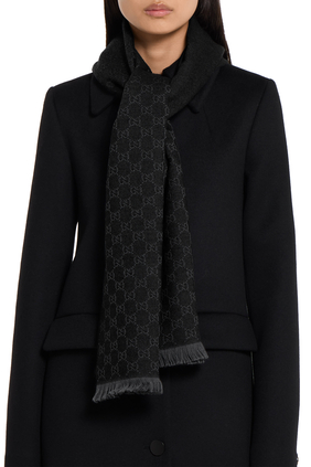 GG Wool Scarf